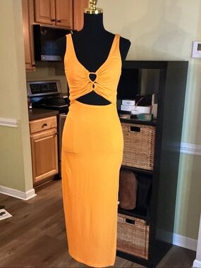 lspace ellery halter cutout dress Anthropologie LSPACE Ellery Halter Cutout Dress new nwt mauve color L